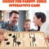 Fast Sling Puck Game,Wooden Hockey Game,Super Foosball Table,Desktop Battle Parent-Child Interaction Winner Slingshot Game,Adults And Kids Family Game Toys - Image 2