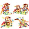 Children's puzzle building blocks, boys and girls, city baby, children's toys, early childhood toys - Image 2