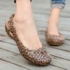 Ladies Pattern Flat Shoes Hole Shoes Sandals - Image 3