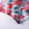 Alien Football Tie Dye Men's and Women's Casual Short Sleeve T-Shirt - Image 3