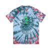 Alien Football Tie Dye Men's and Women's Casual Short Sleeve T-Shirt - Image 2