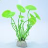 Simulation Of Water Plants Lotus Leaves Small Water Plants Aquarium Supplies  Fish Tank, Aquarium Environmentally Friendly Landscaping 10Cm Fish Tank Foreground Water Plants - Image 4