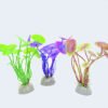 Simulation Of Water Plants Lotus Leaves Small Water Plants Aquarium Supplies  Fish Tank, Aquarium Environmentally Friendly Landscaping 10Cm Fish Tank Foreground Water Plants - Image 3