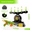 Shooting Targets For Guns Shooting Game Glow In The Dark Floating Ball Target Practice Toys For Kids Boys Hover Shot 1 Blaster Toy Gun 10 Soft Foam Balls 3 Darts Gift,Amazon Platform Banned - Image 3