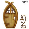 Vintage Miniature Fairy Garden Decor DIY Wooden Ornament Cra - Image 8