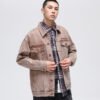 Mens Vintage Denim Jacket Cross - Image 2