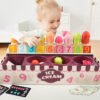 New Play House Ice Cream Math Kitchen Toys For Children Imitating Role Play Game Girls Toys Educational Toy - Image 3